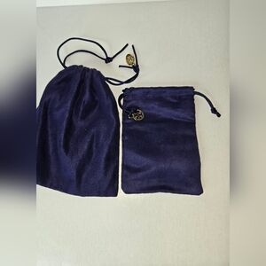 Tory Burch Velvet Drawstring Pouches *Authentic*